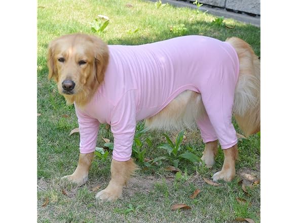 Lovelonglong Four Feet Dog Lightweight Pajam