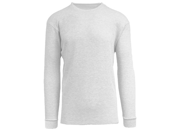 3Pk Asst Mens Waffle-Knit Thermal Shirts