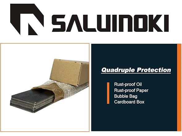 SALUINOKI 15N20 Steel Flat Stock Bar 
