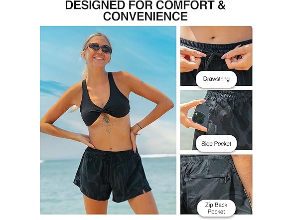 Kanu Surf Women's Black Board Short (2)