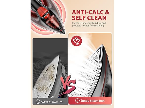 Sundu Steam Iron for Clothes