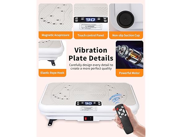 ROTAI BC1885825080001 Vibration Plate Exercise Machi