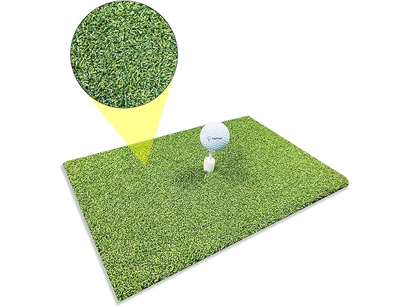TeeTime Golf Dual-Surface Training Mat Pack