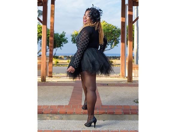 Gardenwed Women's Black Tutu Skirt - Gallery 7