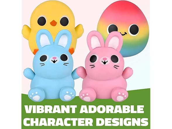 Easter Squish Stretch Assortment 2.75"-3.25"
