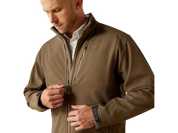 Ariat Men's Logo Softshell Jacket, Small