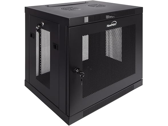 NavePoint 9U Server Cabinet Wall Mount