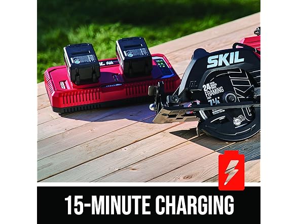 SKIL CR5429B-20 2x20V 20 Brushless 7-1/4” Saw Kit