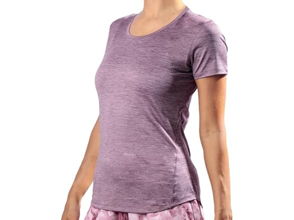 Kanu Surf Women's Heather Purple Rashguard (M)