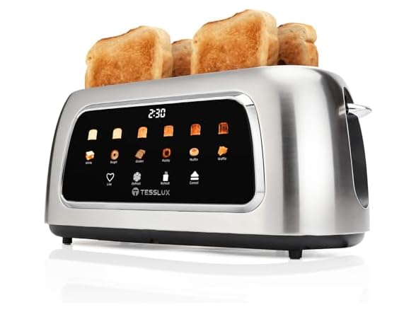 4 Slice Toaster Touch Screen