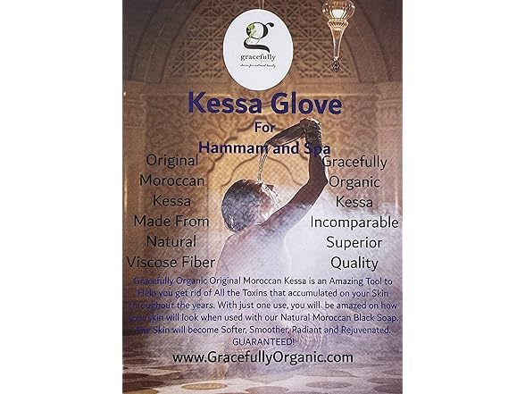 Moroccan Kessa Hammam & Spa Scrubbing Glove