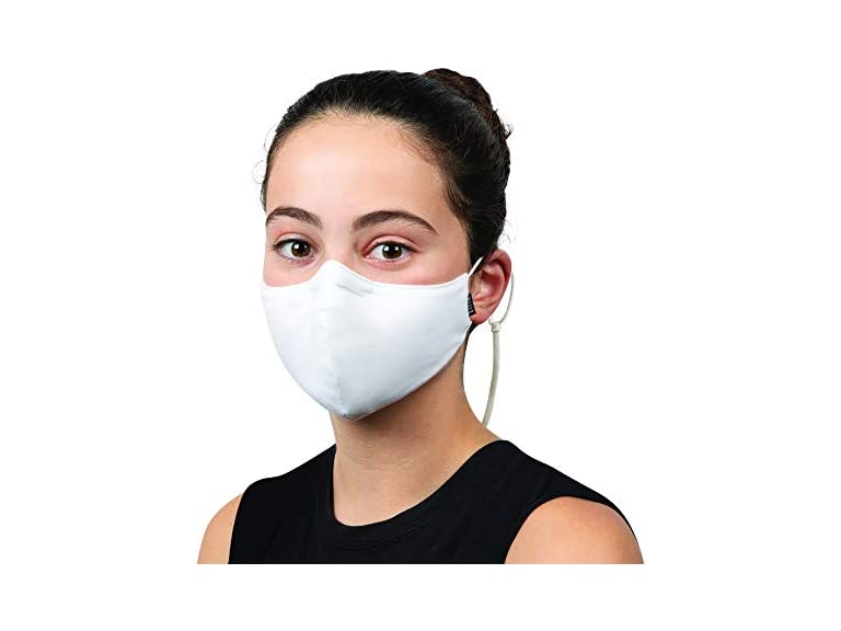 Bloch Kids White Face Mask