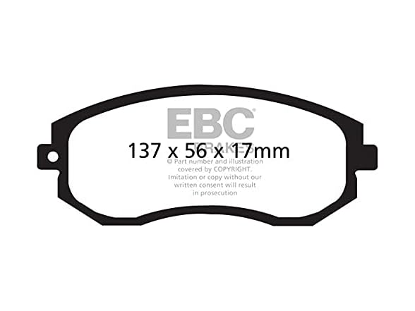 EBC Ebc Brake DP41884R Organic Brake Pads