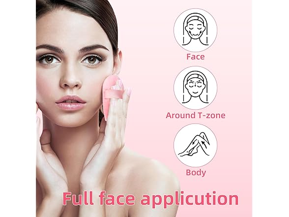 8 Pcs Triangle Powder Puff Face with Case