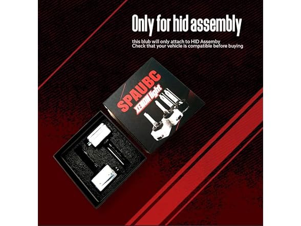 SPAUBC D3S 8000K HID Bulbs 35W 2pk