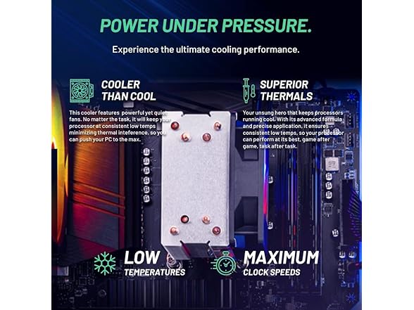 Skytech Gaming Archangel Desktop PC, Ryzen 5 5500 3.6 GHz (4.2GHz), NVIDIA RTX 3050 6GB, 1TB NVMe SSD, 16GB DDR4 RAM 3200, 650W Gold PSU, Wi-Fi, Win 11 (Open Box)