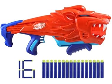 $9.99, Was $26.78, 62% Off! NERF Wild Lionfury, Easy Play Dart Blaster dealfomo