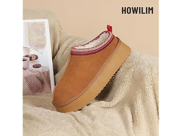 Women's Slippers Platform Mini Boots