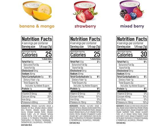3PK Organics Yogis Freeze-Dried Yogurt Snacks