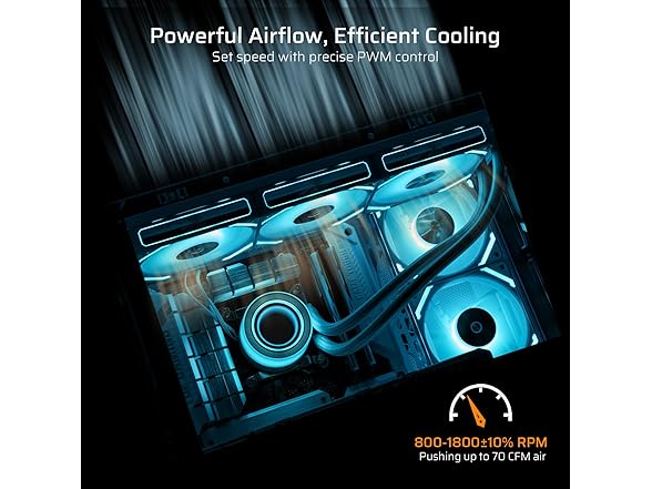 LTC CF-121D 120mm ARGB PC Case Fan