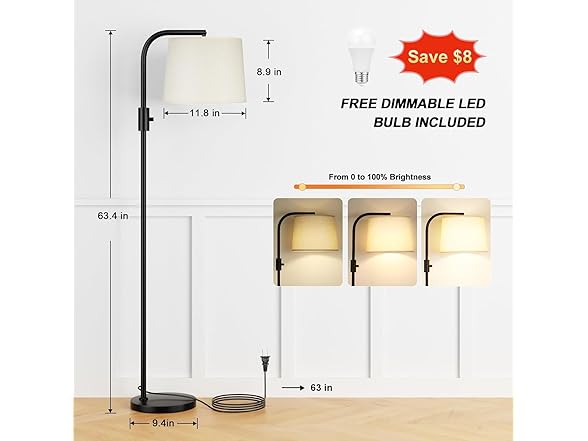 Ambimall Floor Lamp | 9W LED