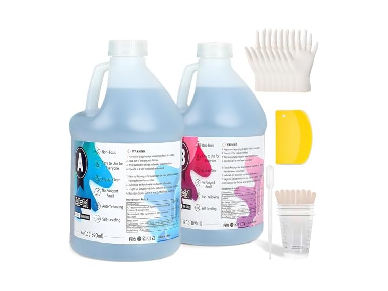 IModeur 1 Gallon Epoxy Resin Kit