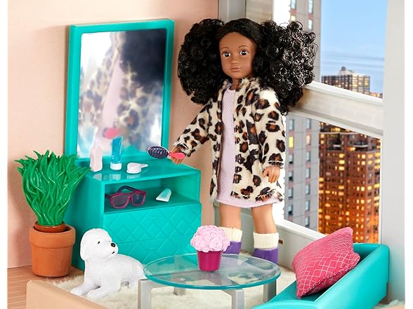 Lori Dolls – Living Room, Kitchen, Bedroom, Outdoor Patio Loft