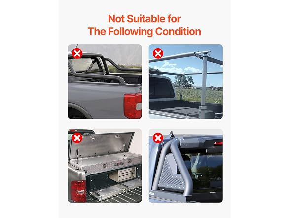 VEVOR Tri-Fold Truck Bed Tonneau Cover