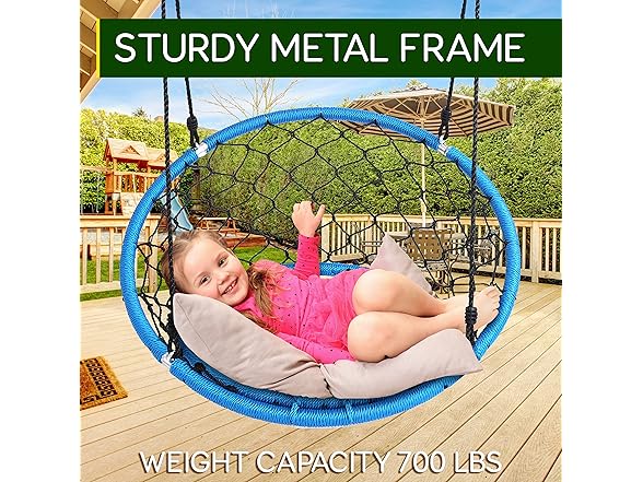 SereneLife Web Chair Swing, 35.5" Inch
