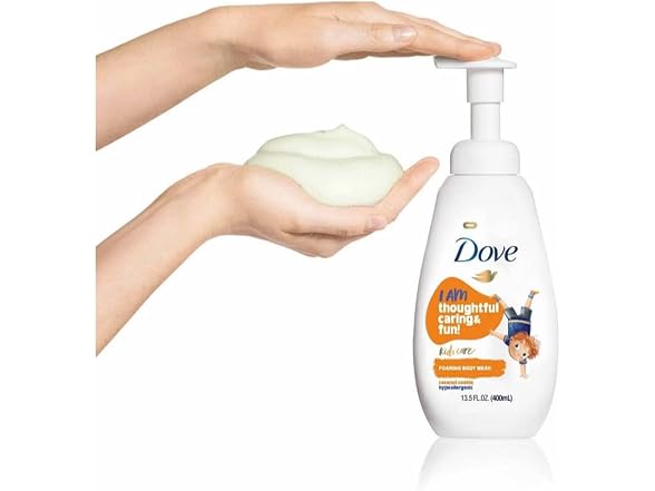 Dove Kids Care Foaming Body Wash