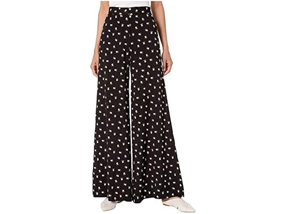 Jill Stuart Women (2) Embroidered Wide Leg Pants