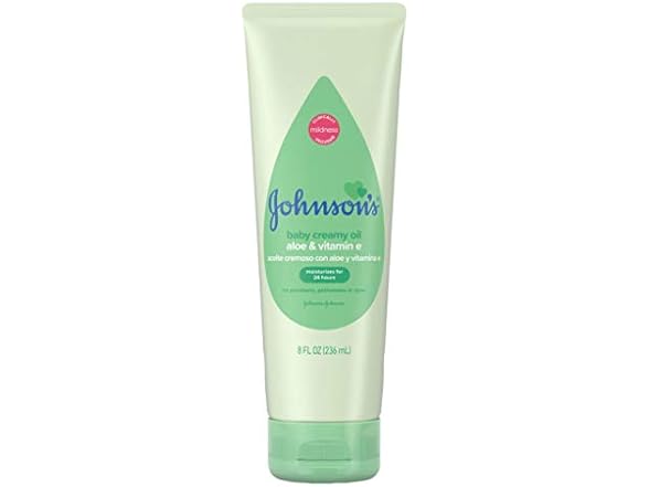Johnsons Baby Creamy Oil Aloe Vera & Vitamin E