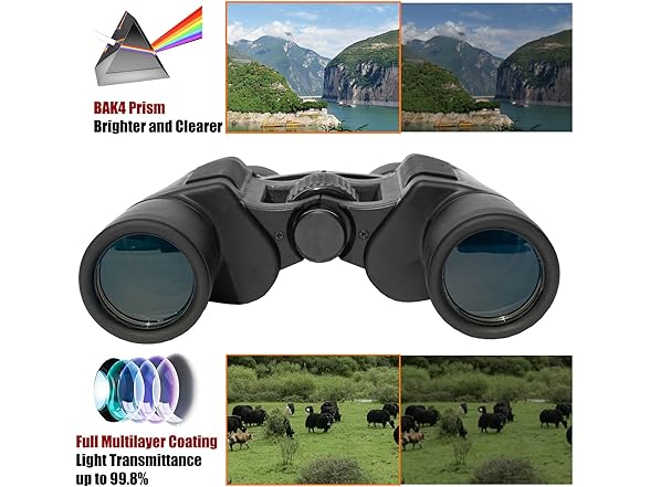 Klinkleay 10x42 Binoculars for Adults