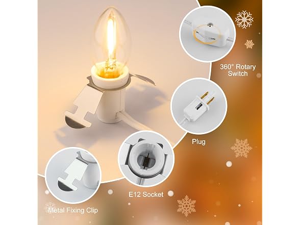 GiveBest Accessory Cord with Light Bulb
