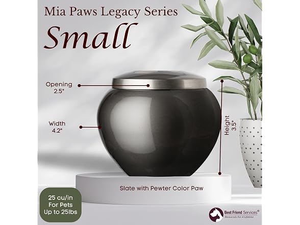 Pet Urn - Memorial Cremation Pet Urns for Dog