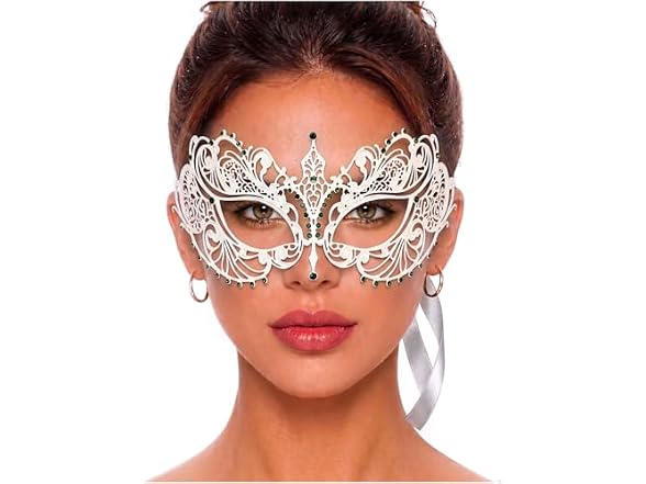 Luxury Mask (OS) Burlesque Boutique Rhinestones