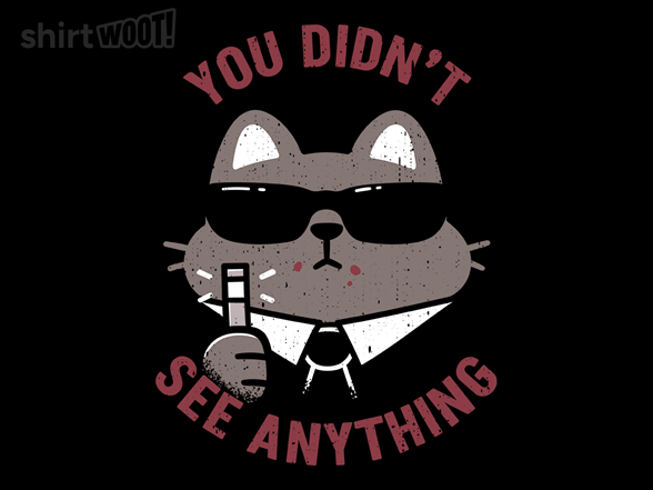 You Didn't See Me