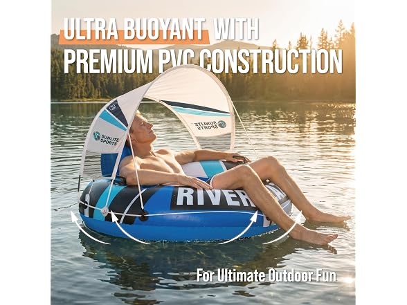 Sunlite Sports XL Inflatable River Tube