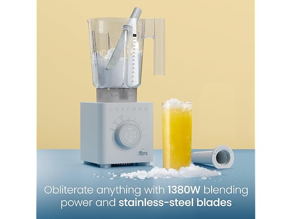 Chefman Obliterator 48 oz Countertop Blender 1380W