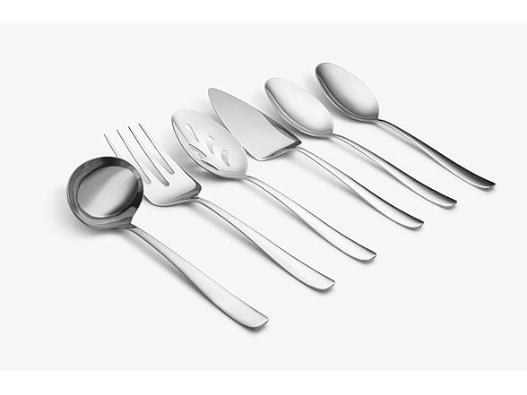 Cambridge, 6-Piece Serving Set, Silver