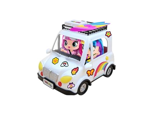 DECORA GIRLZ Dream Car - Rolling Wheels