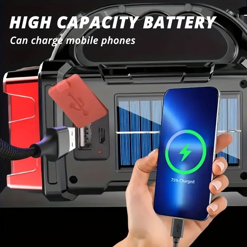 Multifunctional LED Solar Camping Light - Gallery 10