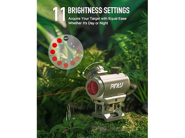 Pinty 1x25mm Tactical Red Dot Sight