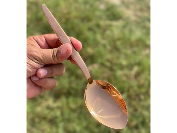 BNAZIND Kunz Rose Gold Spoon | Titanium