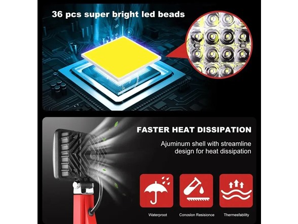 2PK Cordless Led Work Light