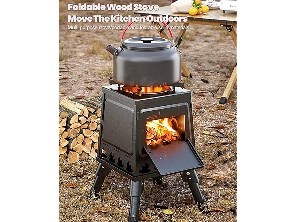 Wood Camping Burning Stove