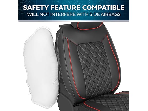 MotorBox Prestige Faux Leather Seat Covers Full Set