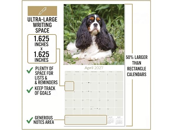 Cavalier Calendar 2026 2027, 16-Month Cavalie