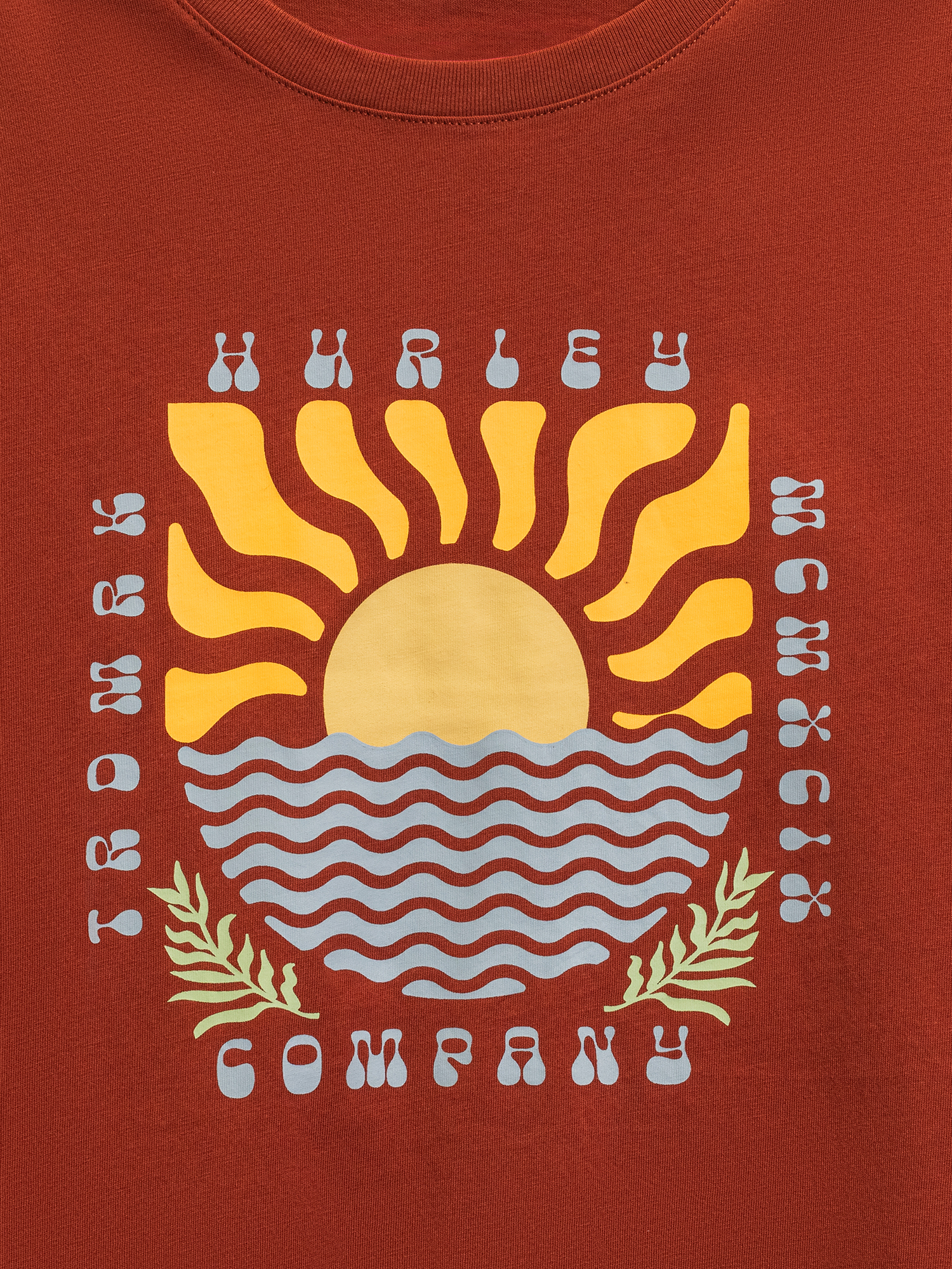 Hurley Sea Rays Graphic Tee - Gallery 6