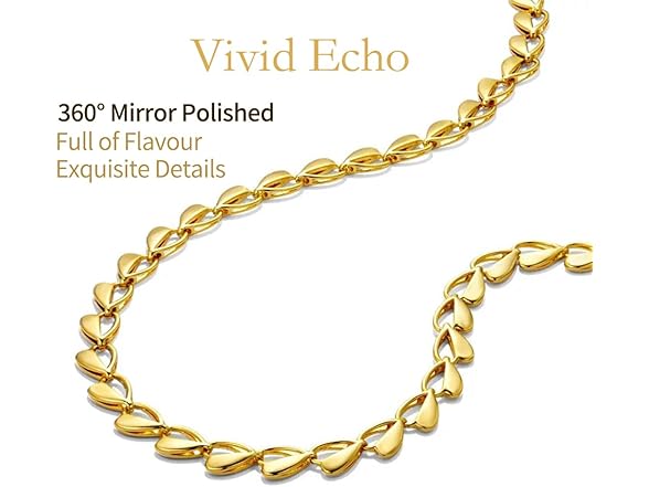 Vivid Double Heart Chain